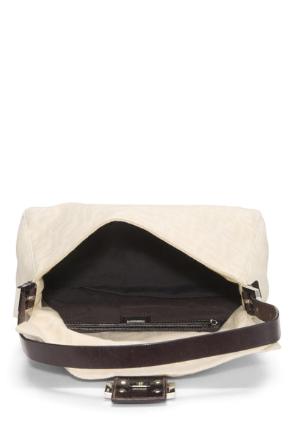 Fendi,  Beige Zucca Canvas Mama, Beige