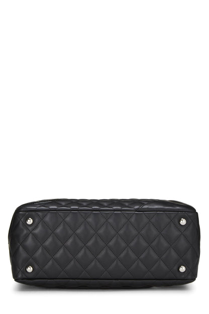 Chanel,  Black Calfskin Cambon Bowler, Black