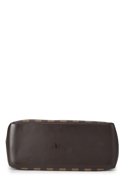 Louis Vuitton,  Damier Ebene Cabas Piano, Brown