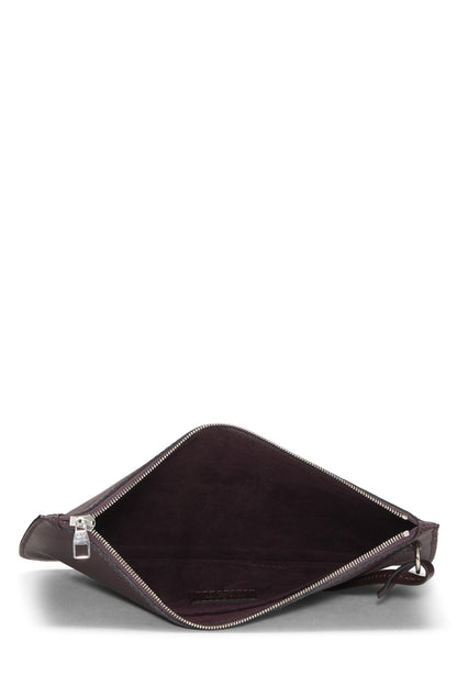 Louis Vuitton,  Purple Epi Neverfull Pouch MM, Purple