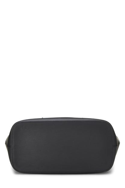 Louis Vuitton,  Black Epi Neo Neverfull MM, Black