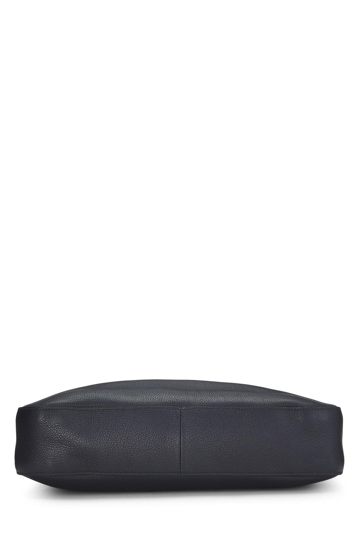 Prada,  Navy Vitello Daino Hobo, Navy
