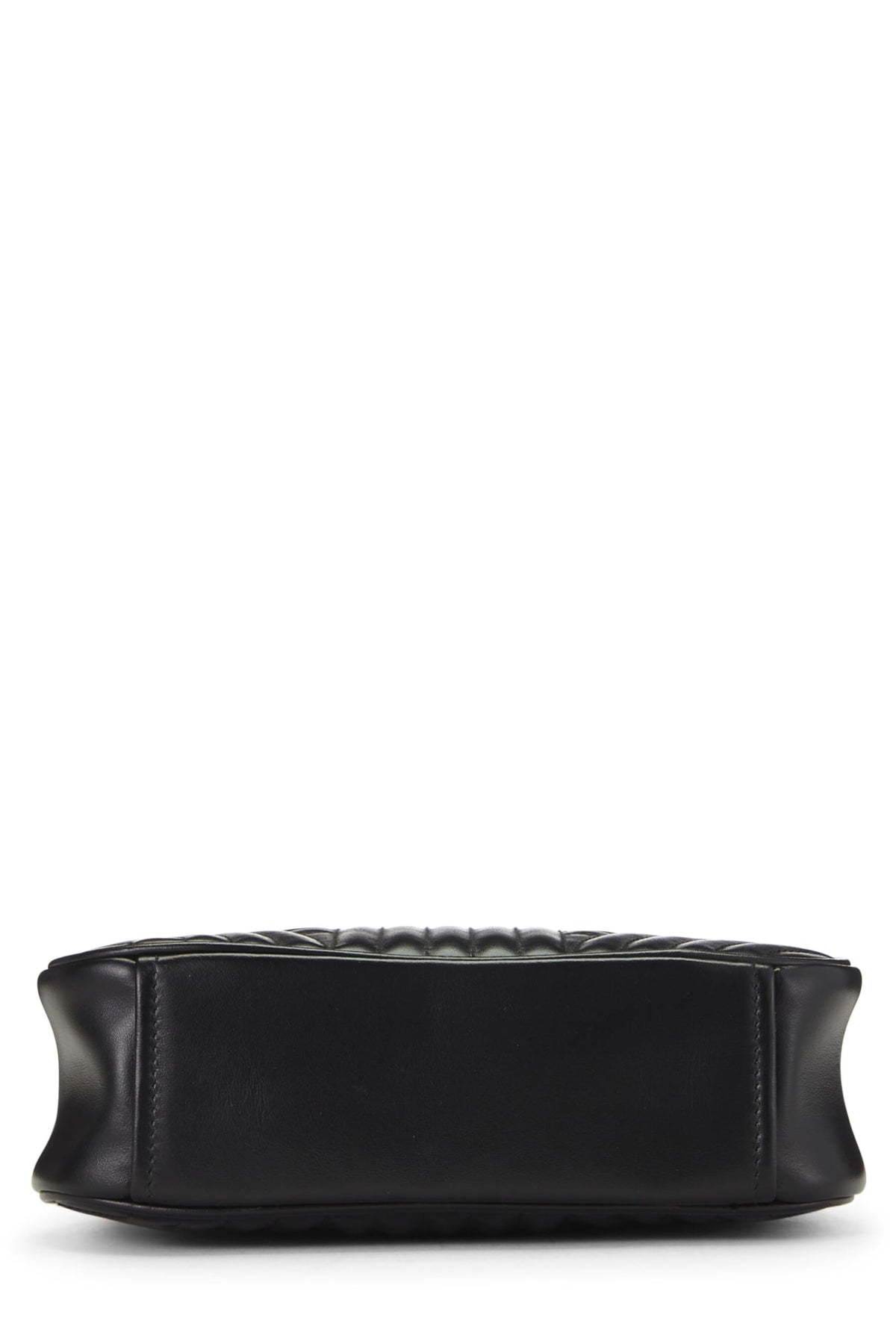Prada,  Black Calfskin Diagramme Crossbody, Black