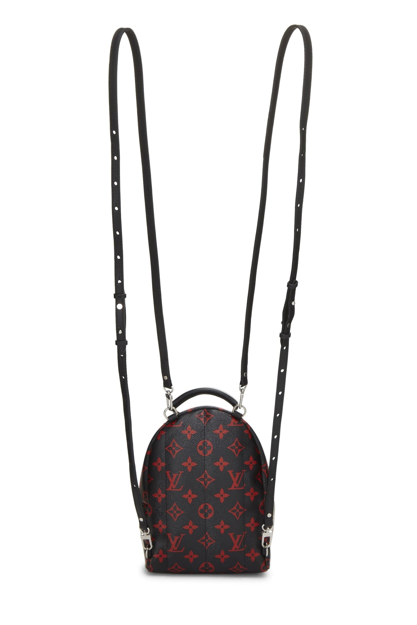 Louis Vuitton,  Limited Edition Monogram Infrarouge Palm Springs Backpack Mini, Black