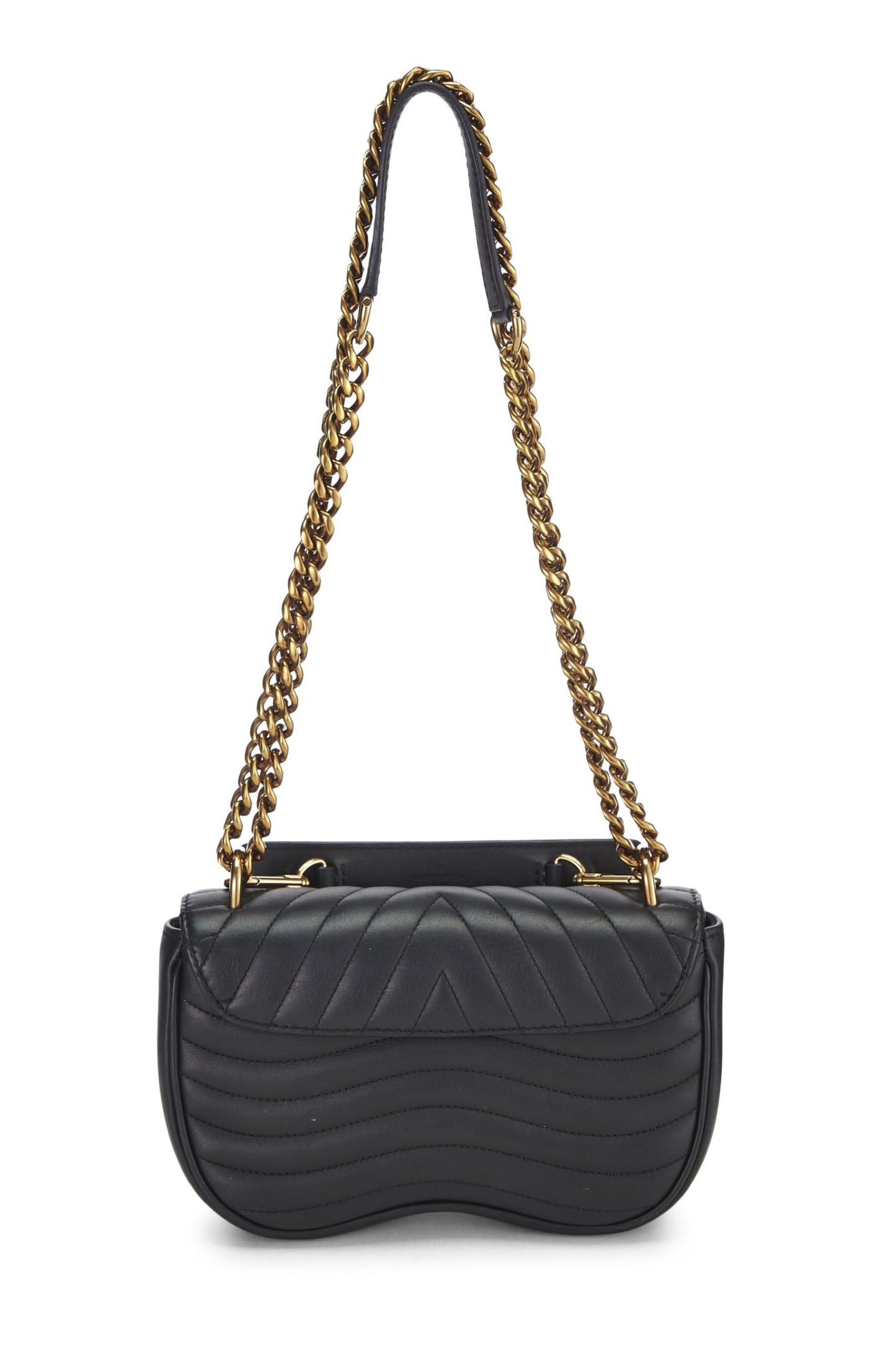 Louis Vuitton,  Black Calfskin New Wave Heart Bag, Black