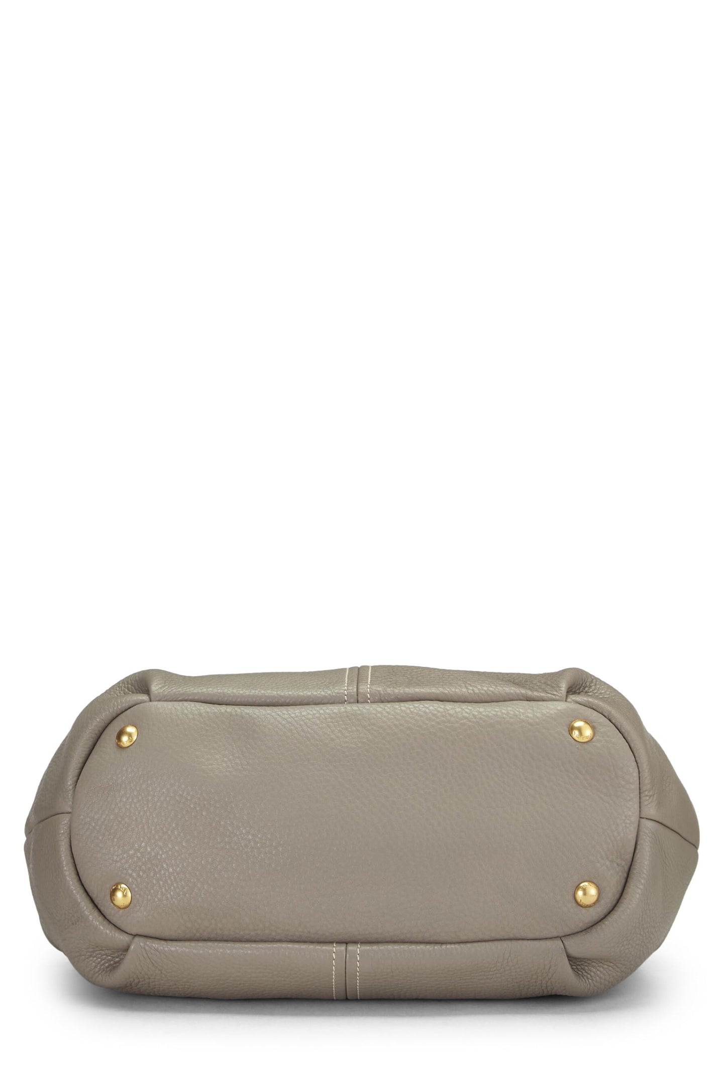 Prada,  Grey Vitello Daino Sacca 2 Manici, Grey