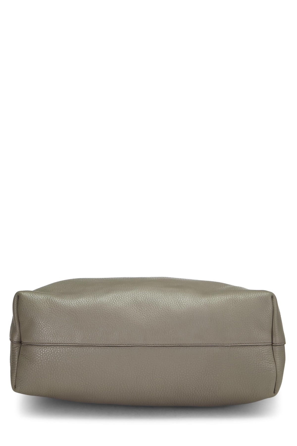 Prada,  Grey Vitello Daino Shopping Tote, Grey