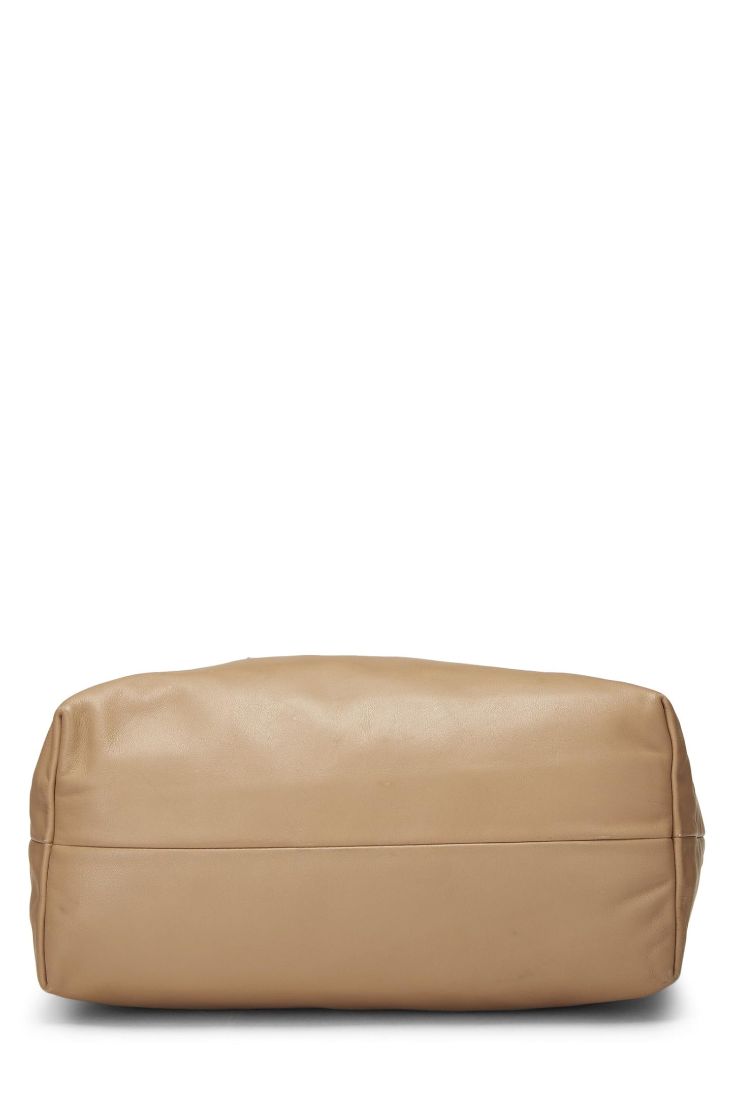 Prada,  Brown Soft Calfskin Tote, Brown