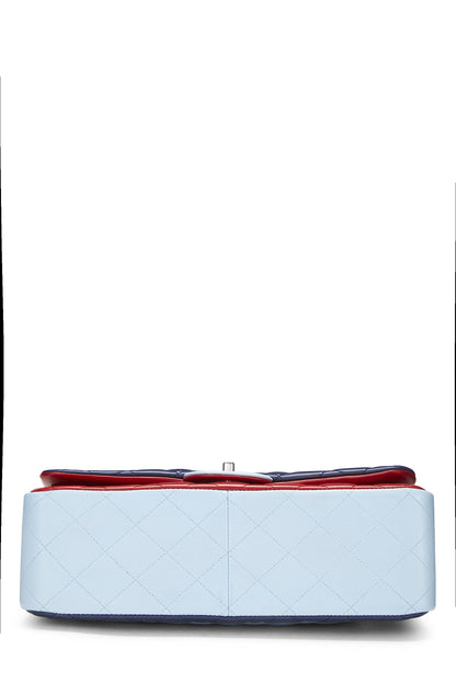 Chanel,  Multicolor Quilted Lambskin New Classic Double Flap Jumbo, Multi