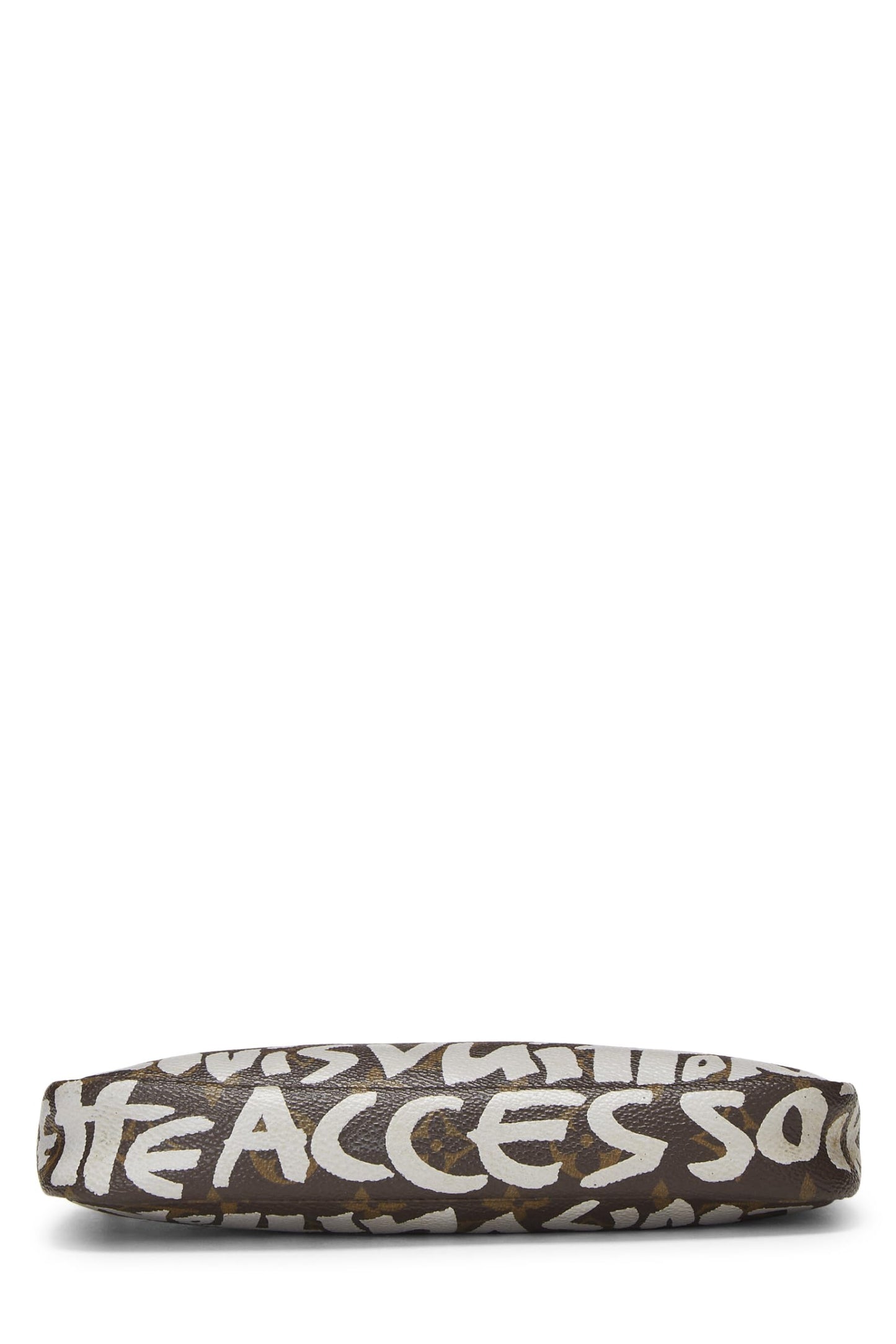 Louis Vuitton,  Stephen Sprouse x Louis Vuitton Grey Monogram Graffiti Pochette Accessories, Grey