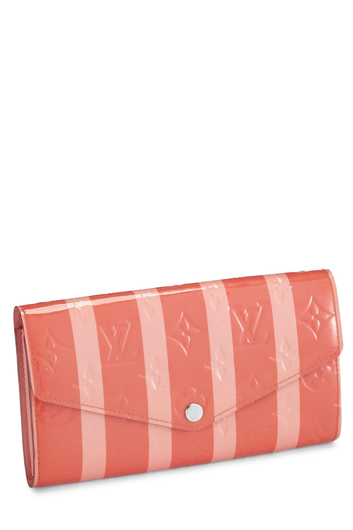 Louis Vuitton,  Poppy Rayures Monogram Vernis Sarah NM, Pink