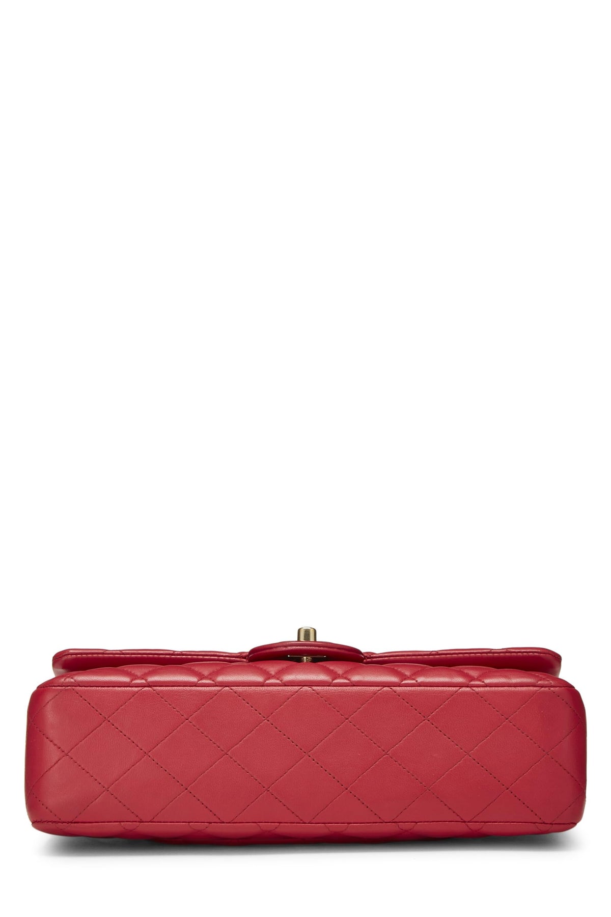 Chanel,  Pink Quilted Lambskin Classic Double Flap Medium, Pink