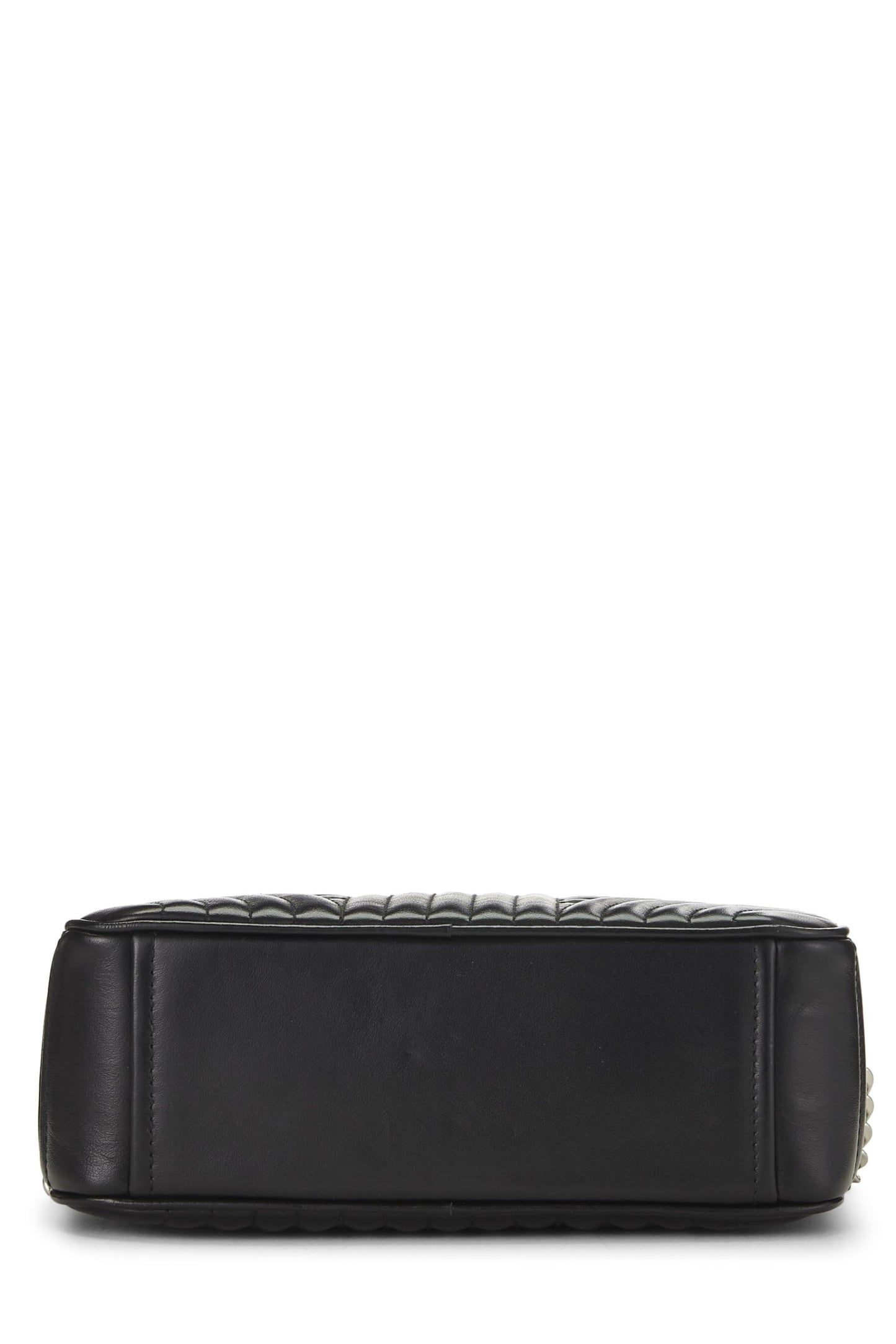 Prada,  Black Calfskin Diagramme Camera Bag Medium, Black