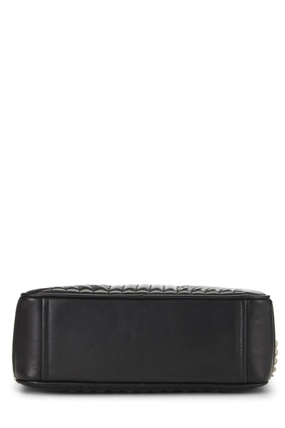 Prada,  Black Calfskin Diagramme Camera Bag Medium, Black