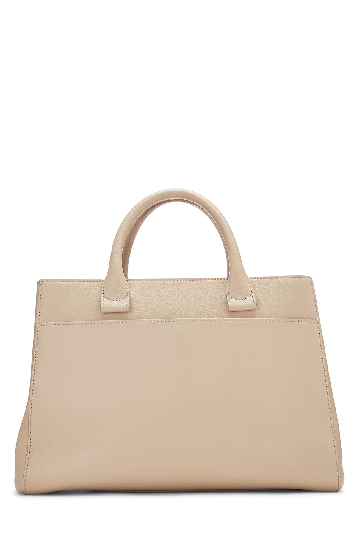 Chanel,  Beige Leather Neo Executive Shopping Tote, Beige