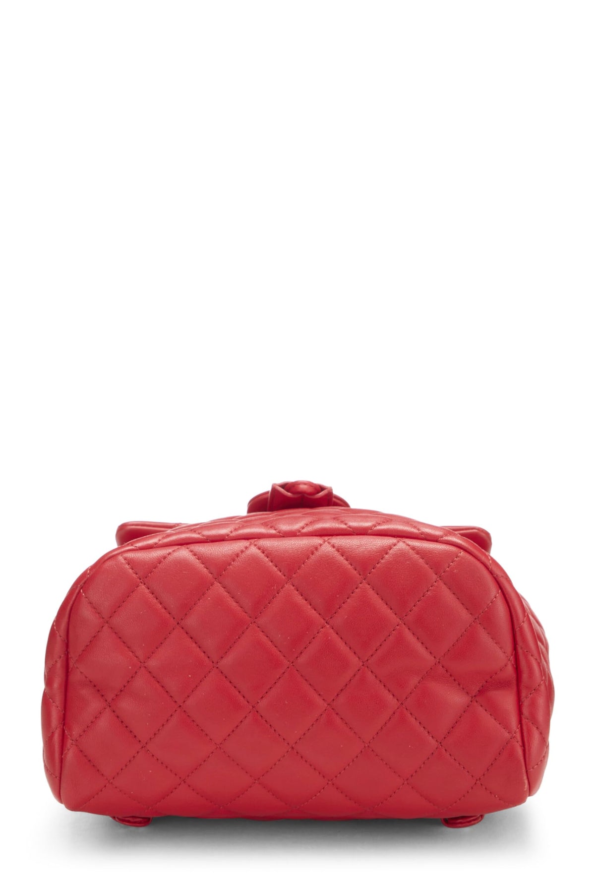 Chanel,  Red Quilted Lambskin Urban Spirit Backpack Large, Red