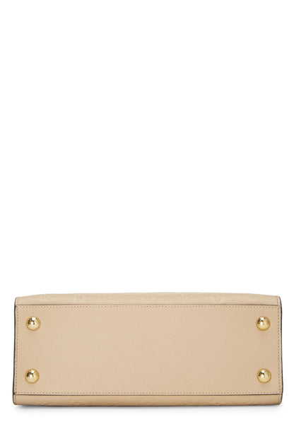 Louis Vuitton,  Dune Empreinte Pont Neuf MM, Beige