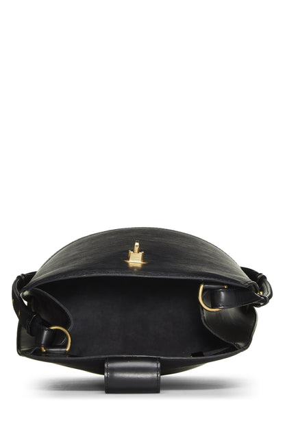 Louis Vuitton,  Black Epi Cluny, Black