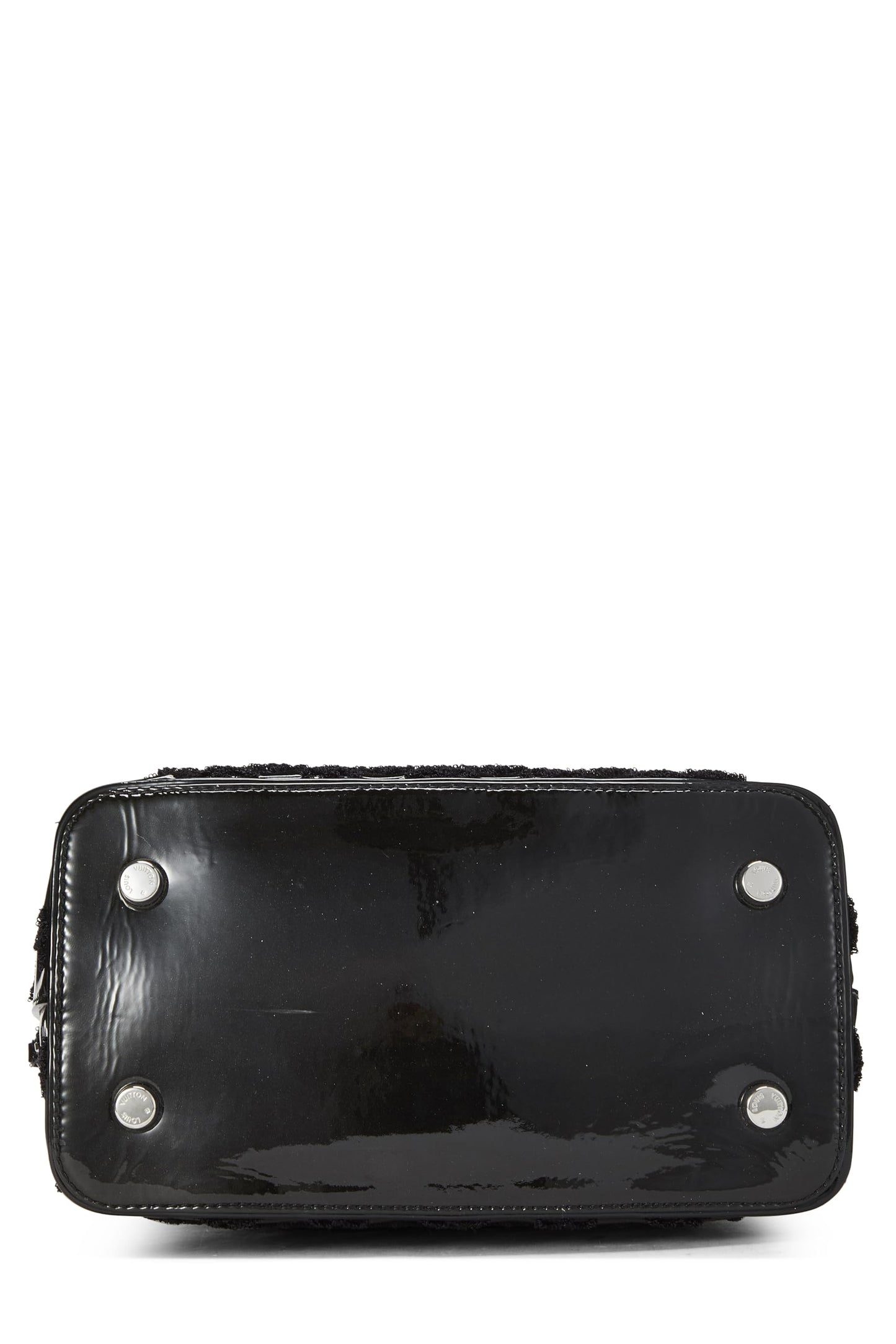 Louis Vuitton,  Black Monogram Patent Leather Fascination Lockit, Black