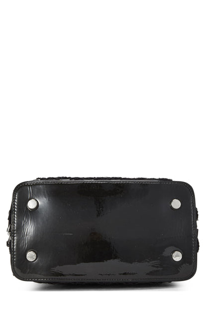Louis Vuitton,  Black Monogram Patent Leather Fascination Lockit, Black