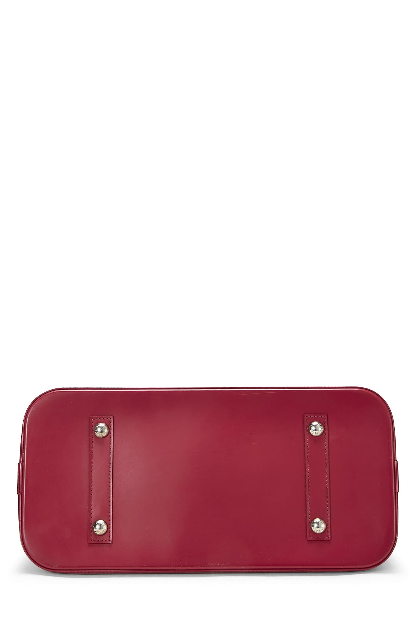 Louis Vuitton,  Burgundy Epi Alma GM, Red