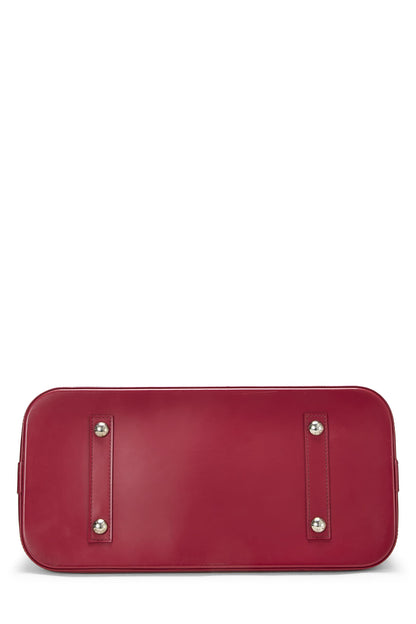 Louis Vuitton,  Burgundy Epi Alma GM, Red