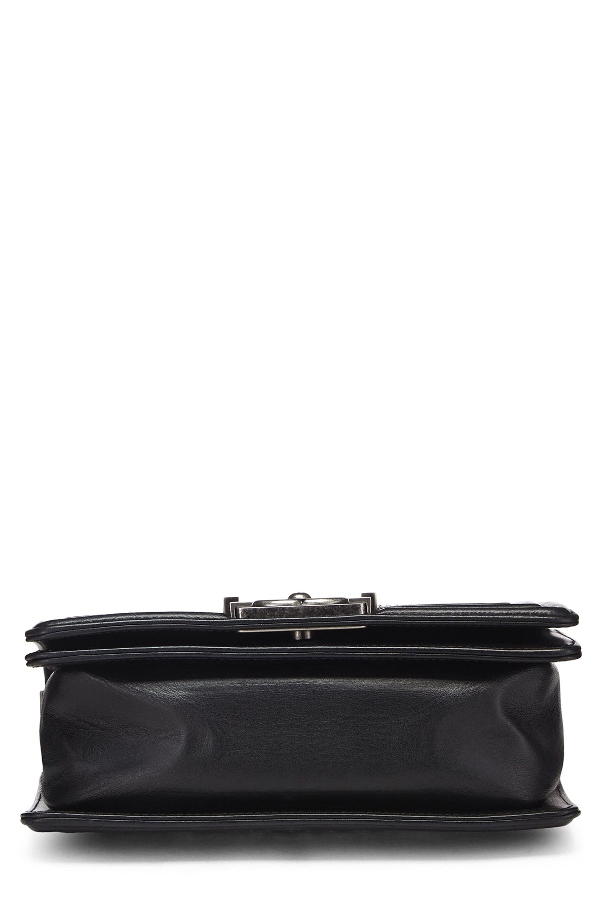 Chanel,  Black Embellished Swarovski Crystal Boy Bag Small, Black