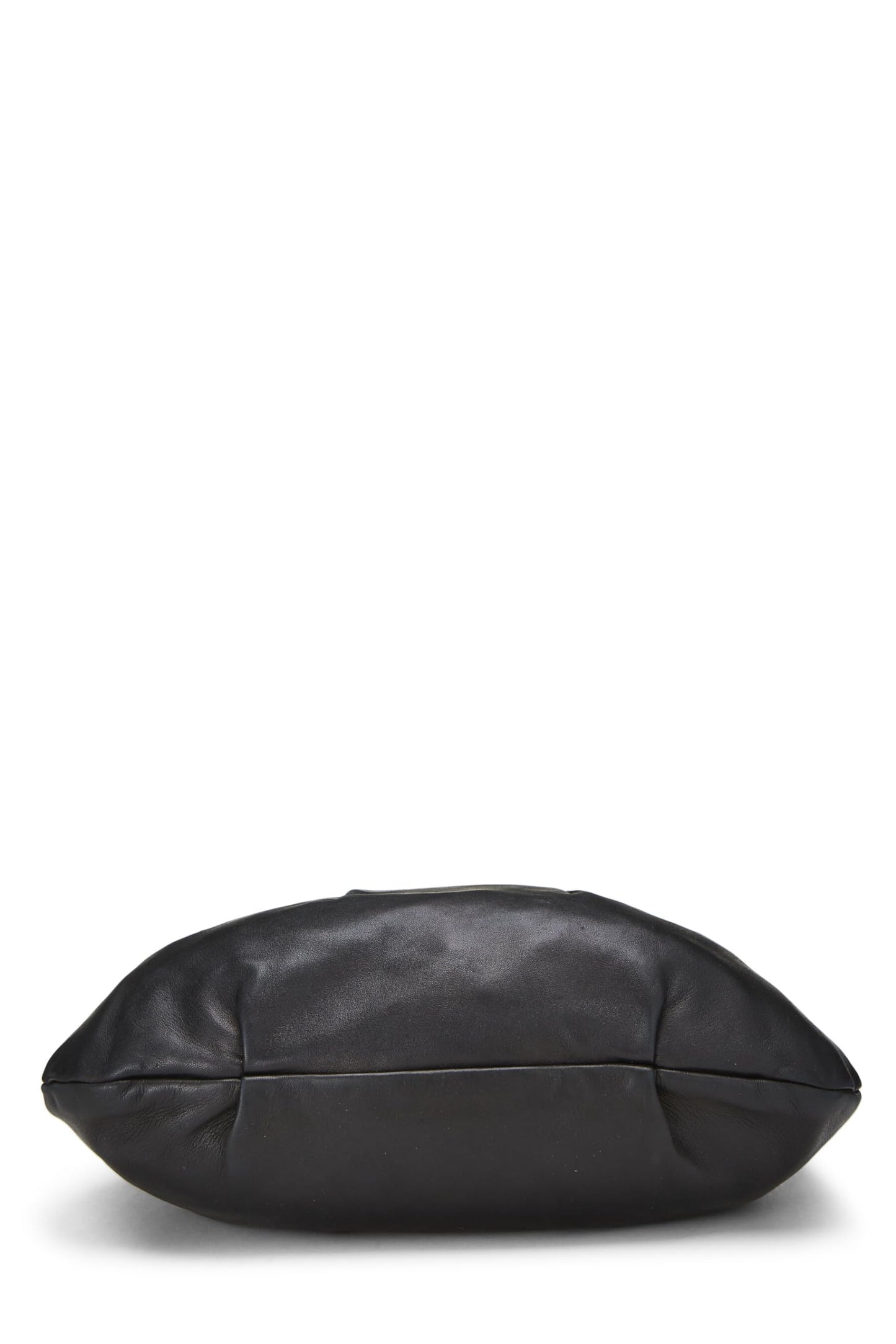 Prada,  Black Calfskin Convertible Handbag, Black