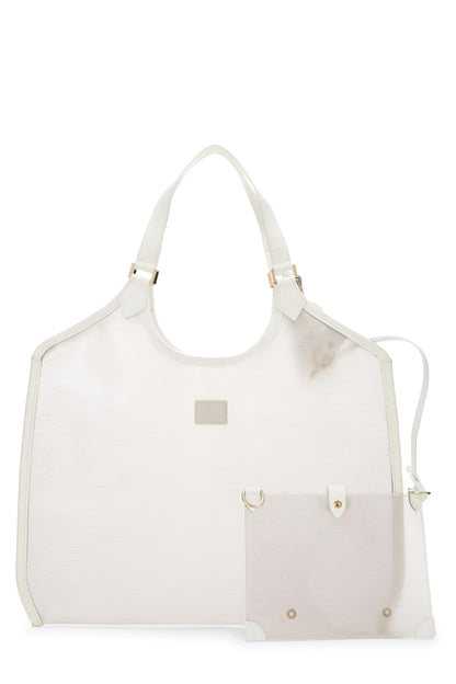 Louis Vuitton,  White Epi Vinyl Lagoon Bay GM, White