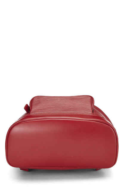 Louis Vuitton,  Red Epi Montsouris MM, Red
