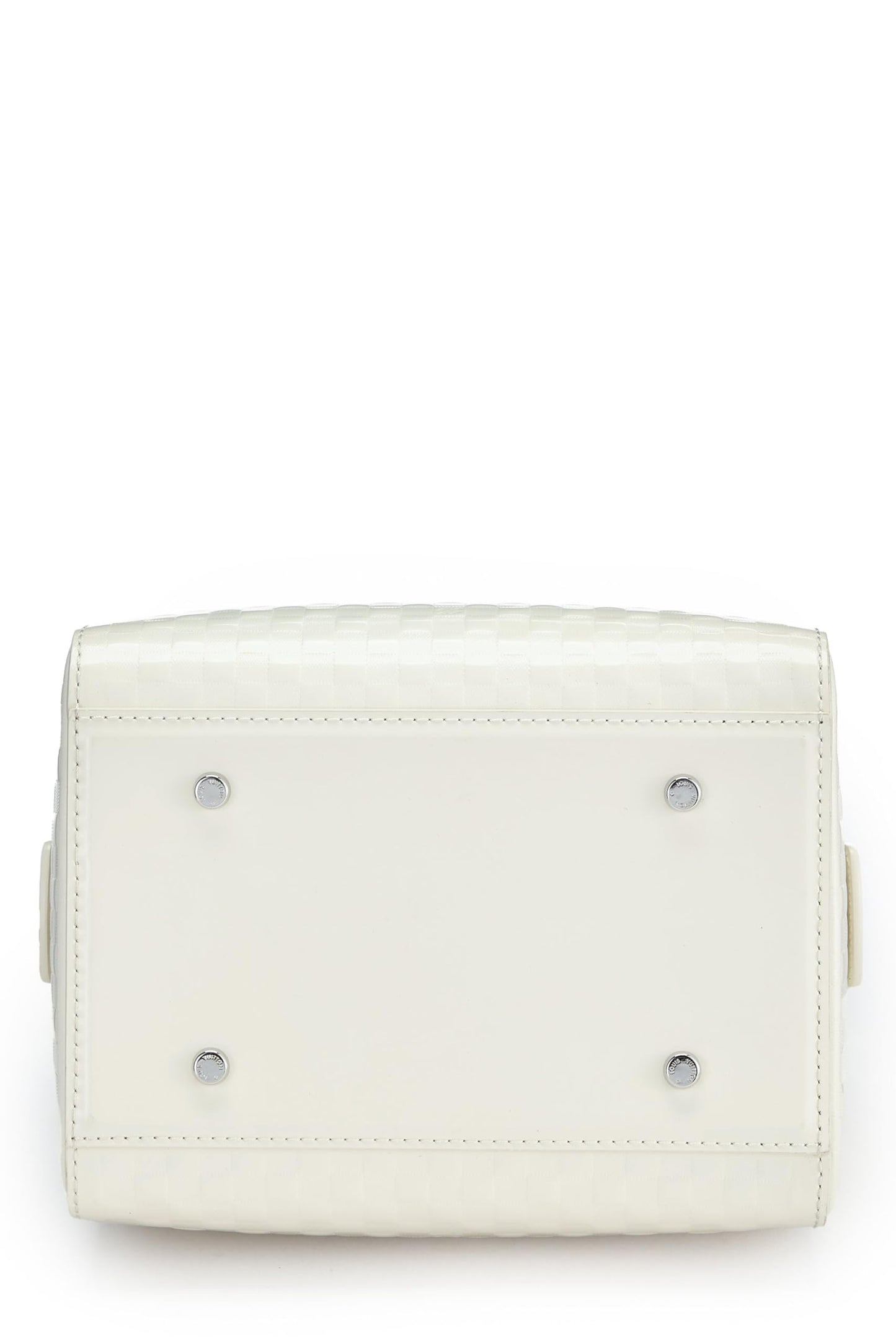 Louis Vuitton,  White Damier Facette Speedy Cube PM, White