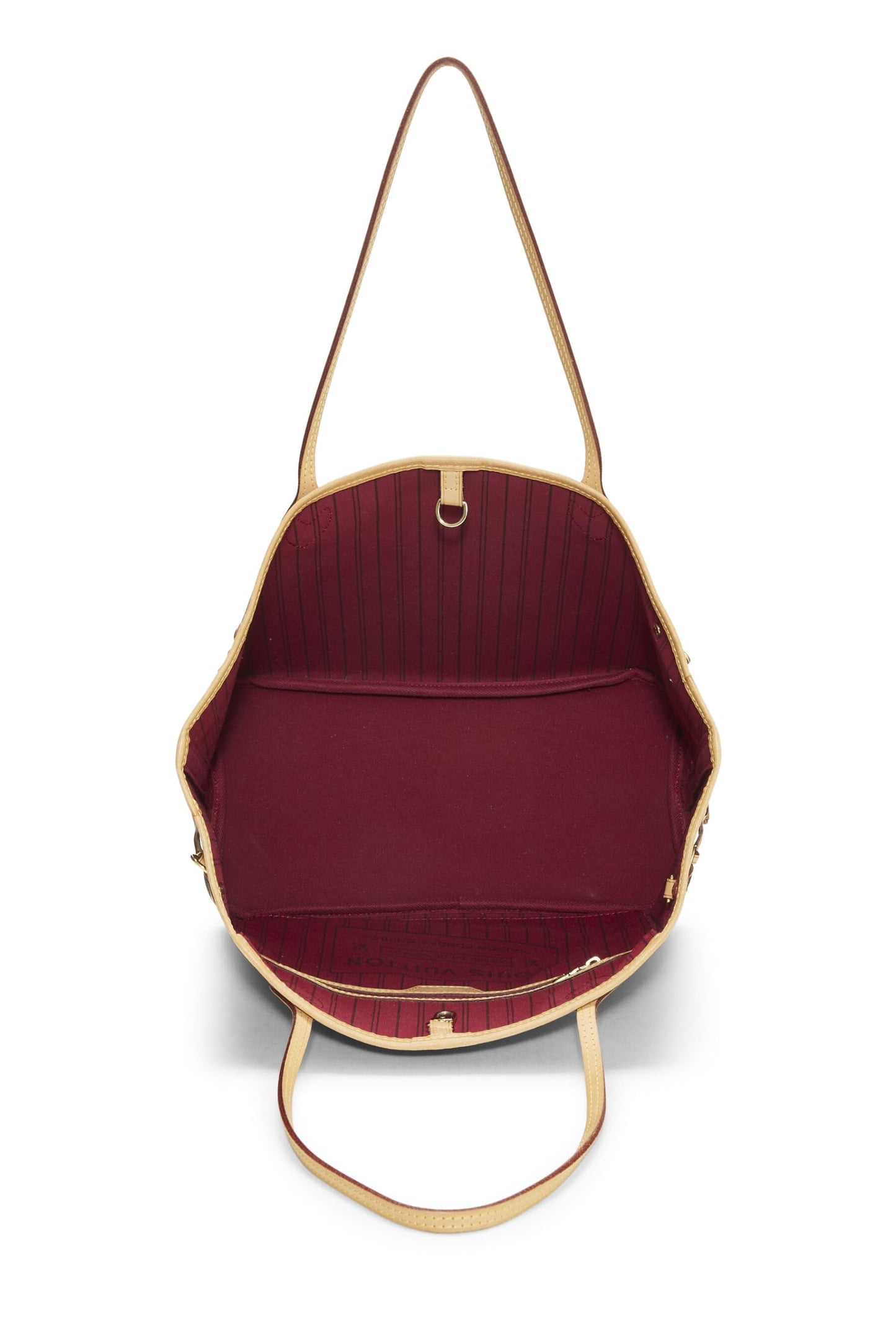 Louis Vuitton,  Burgundy Monogram Canvas Neo Neverfull MM, Red