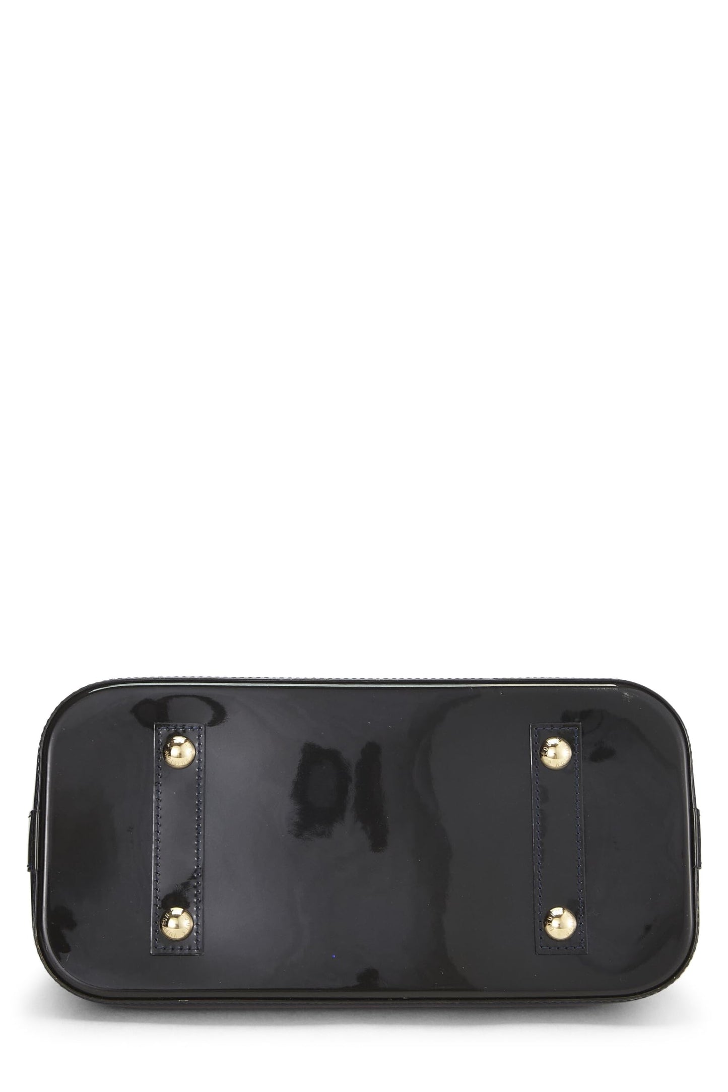 Louis Vuitton,  Blue Infini Monogram Vernis Alma PM NM, Navy
