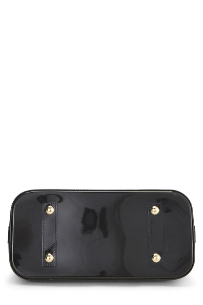 Louis Vuitton,  Blue Infini Monogram Vernis Alma PM NM, Navy