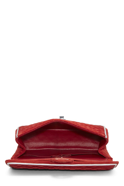 Chanel,  Red Quilted Suede 2.55 Reissue Flap 226, Red