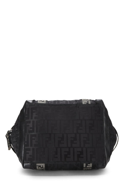 Fendi,  Black Zucca Nylon Tote, Black