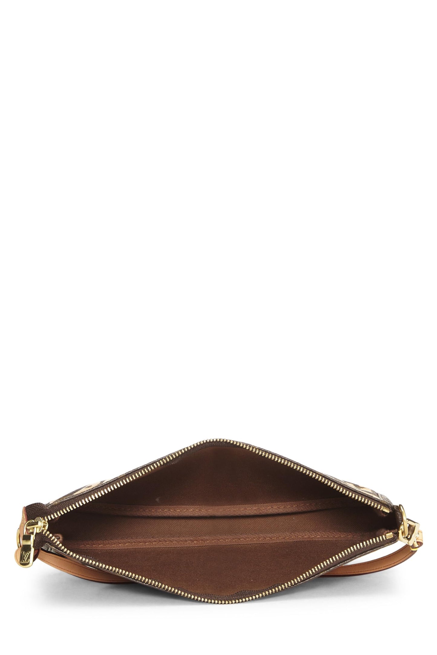 Louis Vuitton,  Stephen Sprouse x Louis Vuitton Beige Monogram Graffiti Pochette, Beige