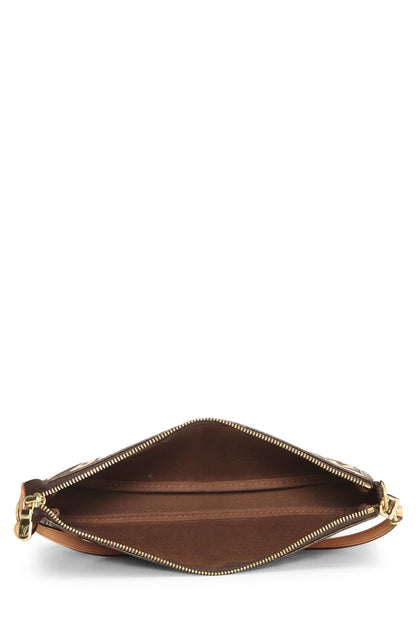 Louis Vuitton,  Stephen Sprouse x Louis Vuitton Beige Monogram Graffiti Pochette, Beige
