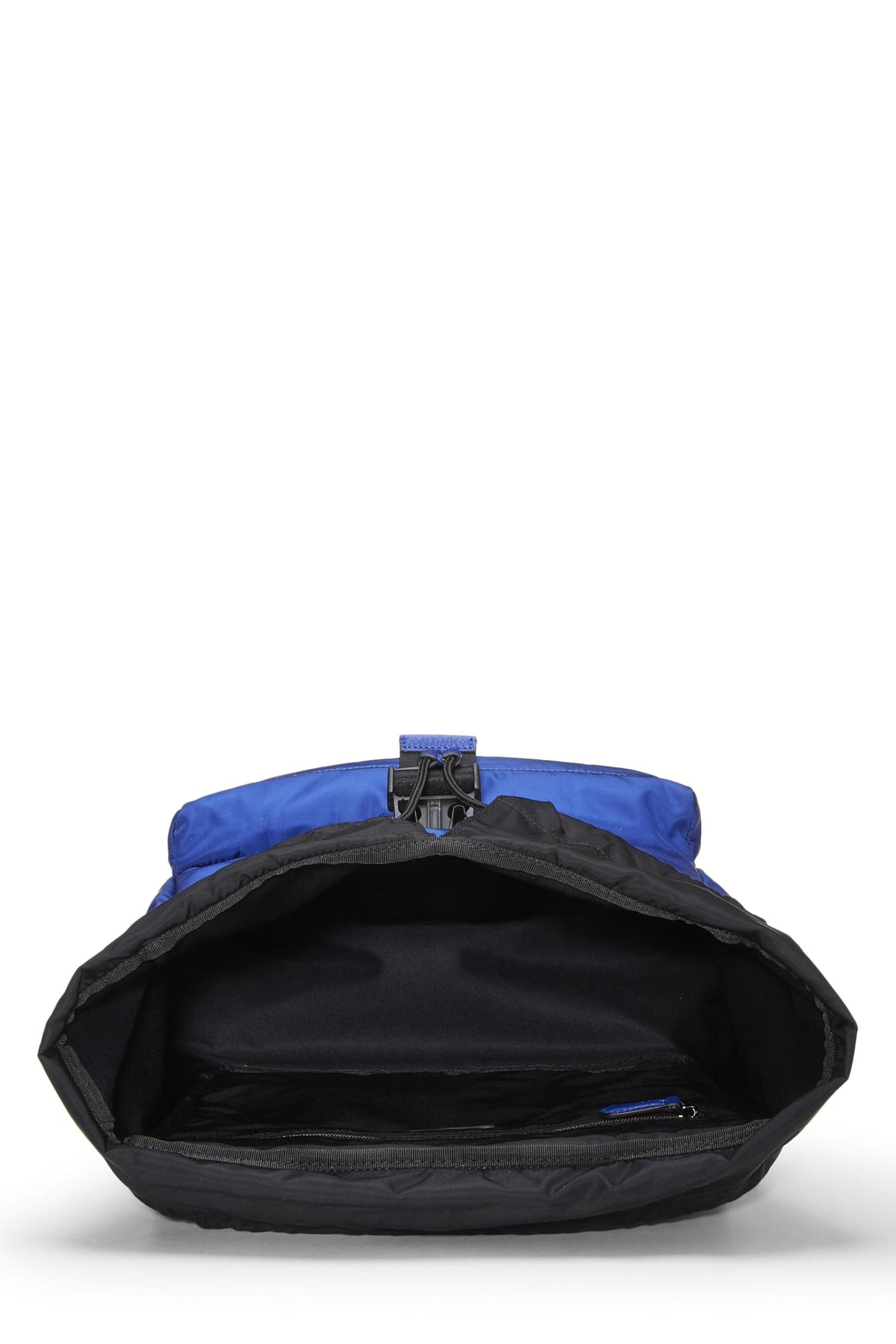 Fendi,  Blue Nylon Fendiness Backpack, Blue