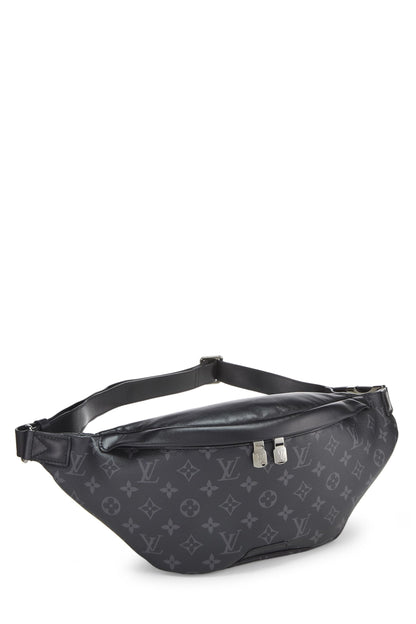 Louis Vuitton,  Black Monogram Eclipse Discovery Bumbag, Black