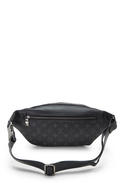 Louis Vuitton,  Black Monogram Eclipse Discovery Bumbag, Black