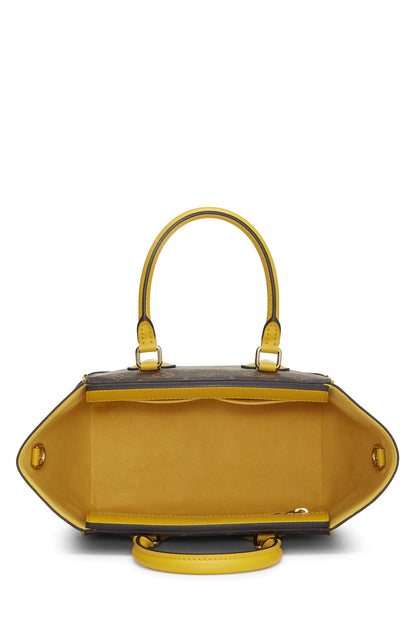 Louis Vuitton,  Yellow Monogram Canvas Phenix PM, Yellow