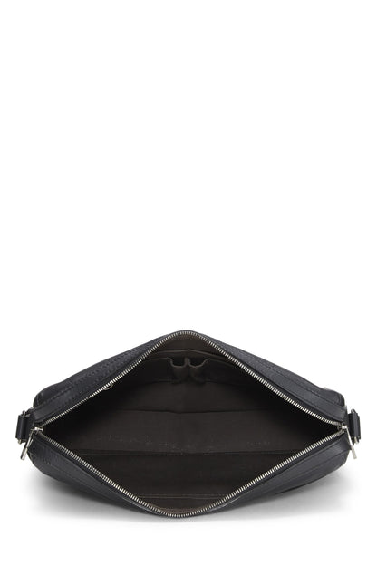Louis Vuitton,  Black Damier Infini Calypso MM, Black