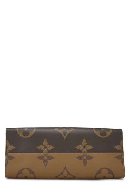 Louis Vuitton,  Monogram Reversed Giant On The Go GM, Brown