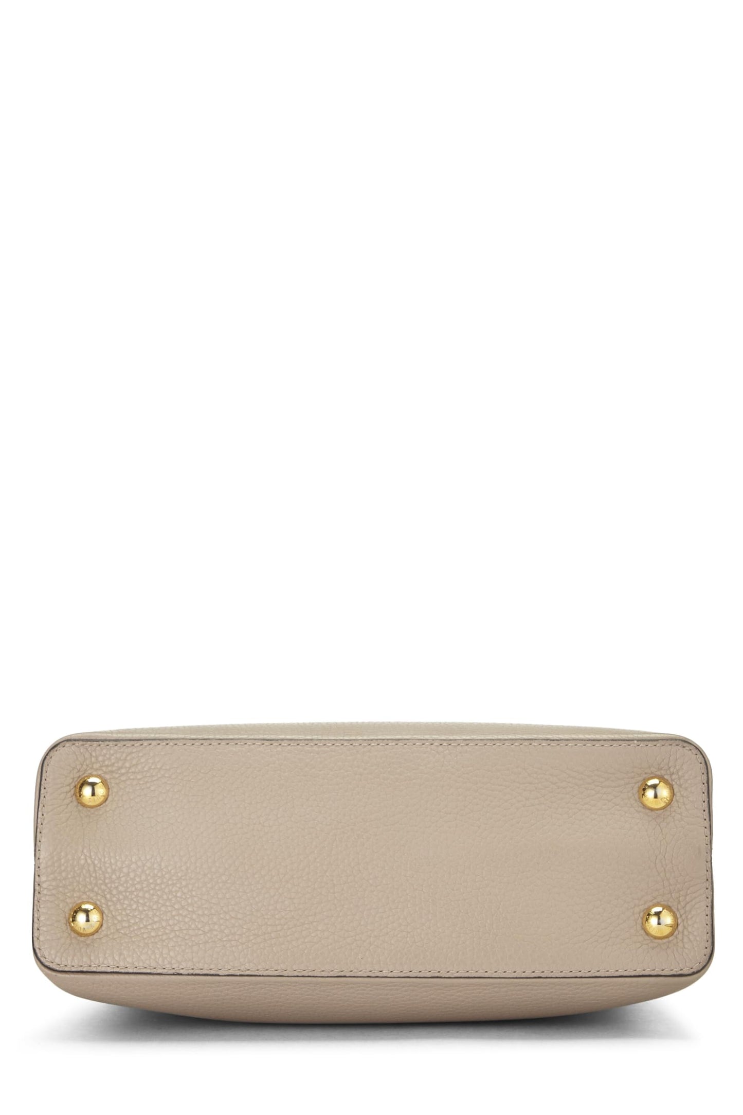 Louis Vuitton,  Grey Taurillon Capucines GM, Grey
