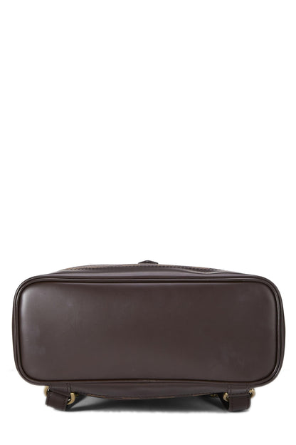 Louis Vuitton,  Damier Ebene Soho, Brown