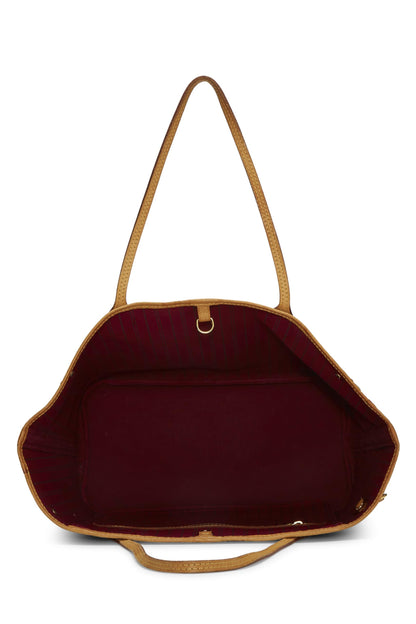 Louis Vuitton,  Burgundy Monogram Canvas Neo Neverfull MM, Pink