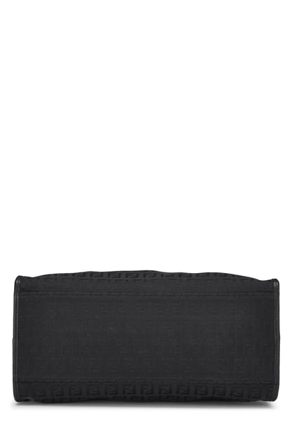 Fendi,  Black Zucchino Tote Small, Black
