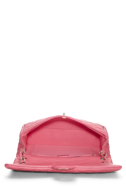 Chanel,  Pink Caviar Half Flap XL, Pink