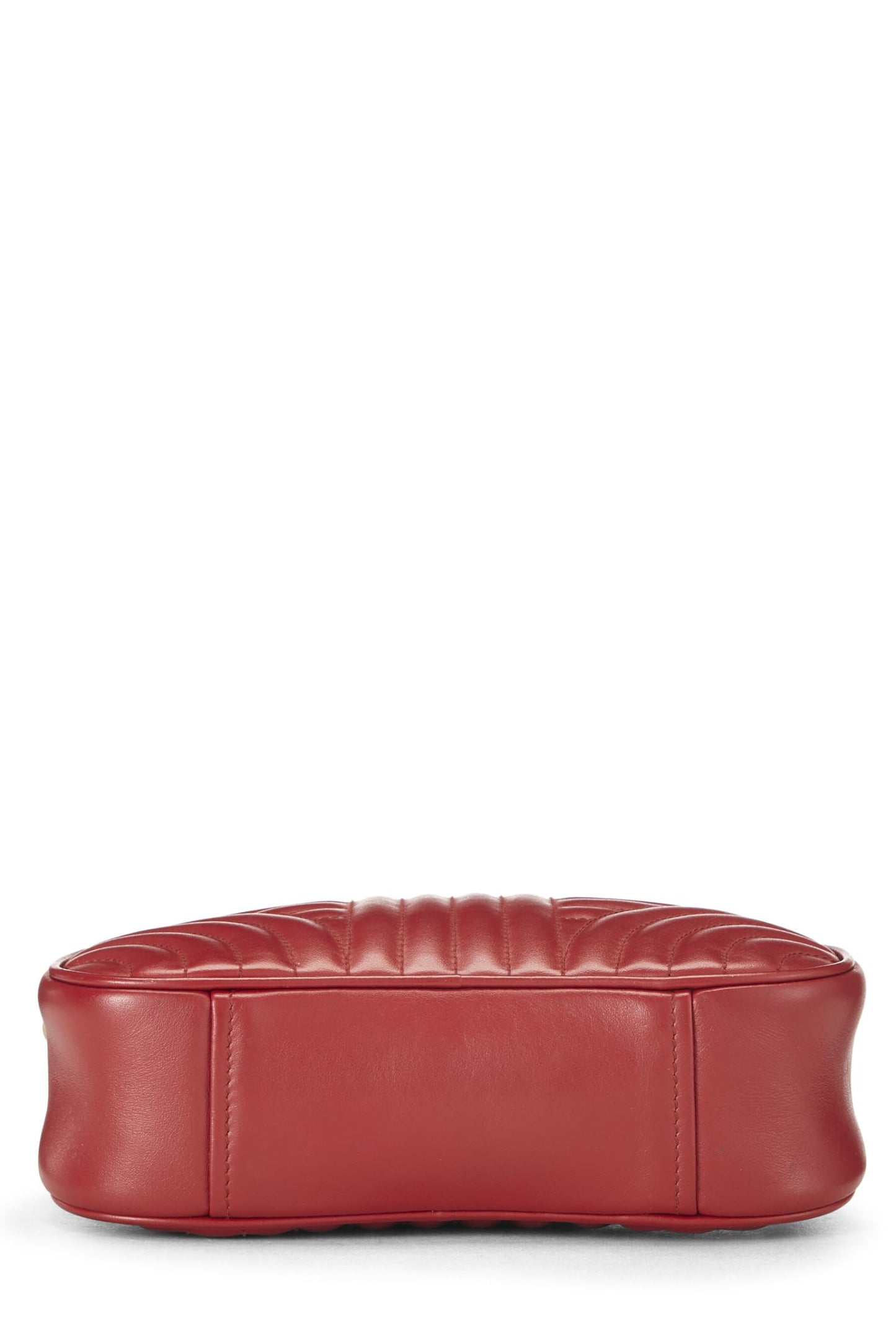 Prada,  Red Calfskin Diagramme Crossbody Bag, Red